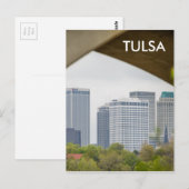 Carte Postale skyline tulsa oklahoma (Devant / Derrière)