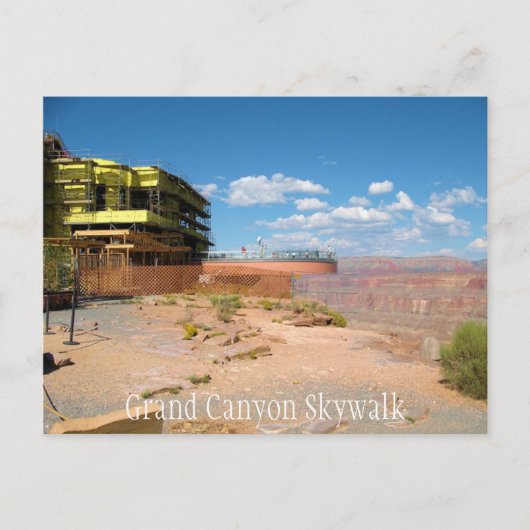 Carte Postale Skywalk du Grand Canyon (Devant)