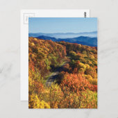 Carte Postale skyway de cherohala (Devant / Derrière)