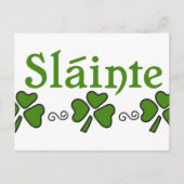 Carte Postale Slainte (Devant)