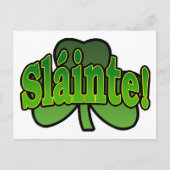 Carte postale Slainte (Devant)