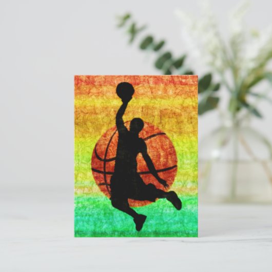 CARTE POSTALE SLAM DUNK (Debout devant)