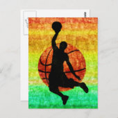 CARTE POSTALE SLAM DUNK (Devant / Derrière)