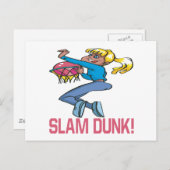 Carte Postale Slam Dunk (Devant / Derrière)