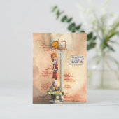 Carte Postale Slam Dunk sur le plateau de basket par Jay Throckm (Debout devant)