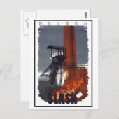 Carte Postale Slask Polska vintage (Devant / Derrière)