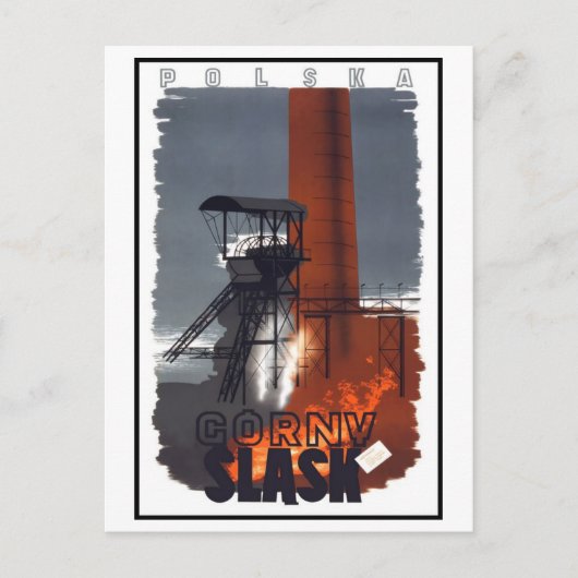 Carte Postale Slask Polska vintage (Devant)