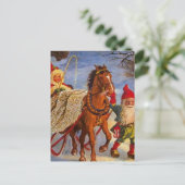 Carte Postale "Sled Ride at Night" de Jenny Nystrom (Debout devant)