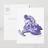 Carte Postale SLEDDER-Purp (Devant / Derrière)