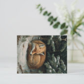 Carte Postale Sleeping Fox in Winter Forest (Debout devant)