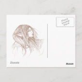 Carte postale Sleepy Brownie (Dos)