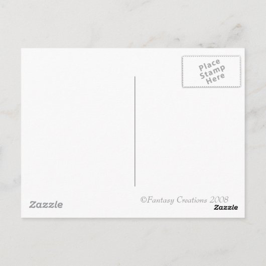 Carte postale Sleepy Harbour (Dos)