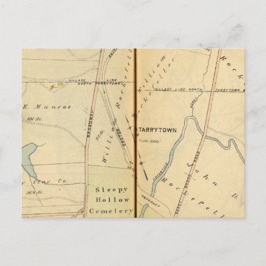 Carte Postale Sleepy Hollow, New York (Devant)