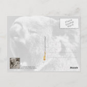 Carte Postale Sleepy Koala Yawning (Dos)