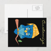 Carte Postale Sleepy Owl Thunder_Cove (Devant / Derrière)