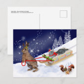 Carte postale Sleigh Ride (Devant / Derrière)