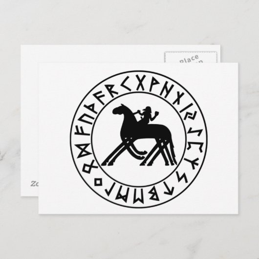 carte postale Sleipnir Shield (Devant / Derrière)