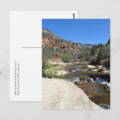 Carte postale Slide Rock (Devant / Derrière)