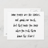 Carte Postale Slinkies (Devant / Derrière)