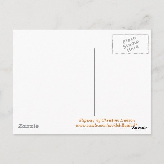 Carte postale 'Slipway' (Dos)