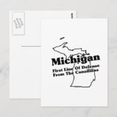 Carte Postale Slogan de l'État du Michigan (Devant / Derrière)