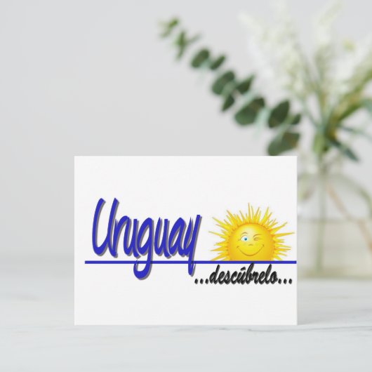 Carte Postale slogan sol (Debout devant)