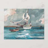 Carte Postale Sloop Bermuda Winslow Homer (Devant)
