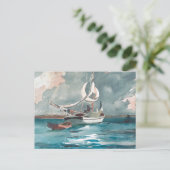 Carte Postale Sloop Bermuda Winslow Homer (Debout devant)