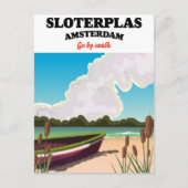 Carte Postale Sloterplas Amsterdam (Devant)