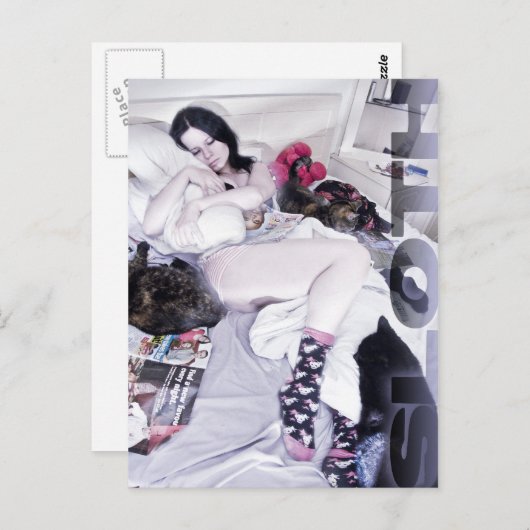 Carte Postale Sloth (Devant / Derrière)