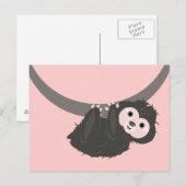 Carte Postale Sloth (Devant / Derrière)