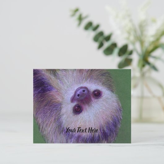 Carte Postale Sloth (Debout devant)