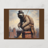 Carte Postale Sloth Chimney Sweep (Devant)