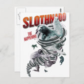 Carte Postale Slothnado : Le Nappement (Devant / Derrière)