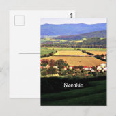 Carte Postale Slovakia scenic landscape (Devant / Derrière)