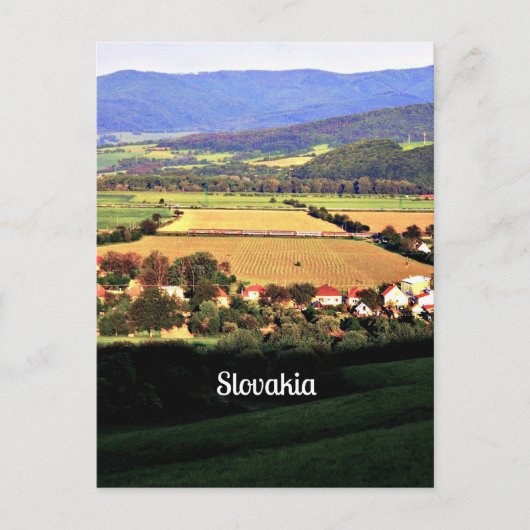 Carte Postale Slovakia scenic landscape (Devant)