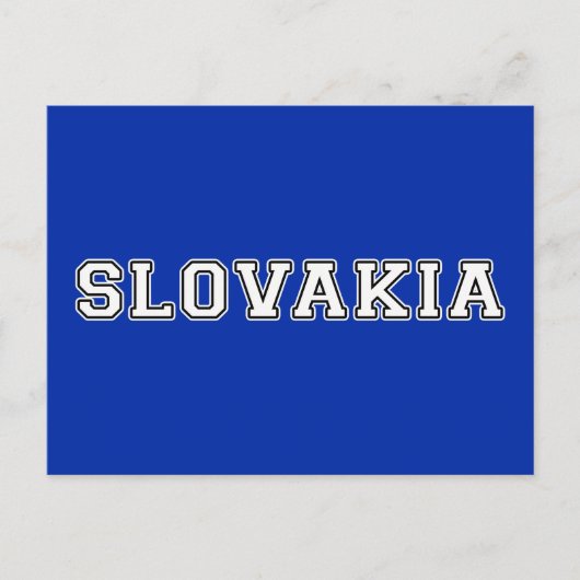 Carte Postale Slovaquie (Devant)
