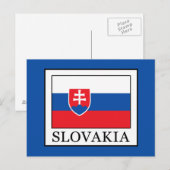 Carte Postale Slovaquie (Devant / Derrière)