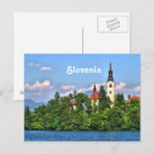 Carte Postale Slovénie (Devant / Derrière)