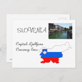 Carte Postale Slovénie (Devant / Derrière)
