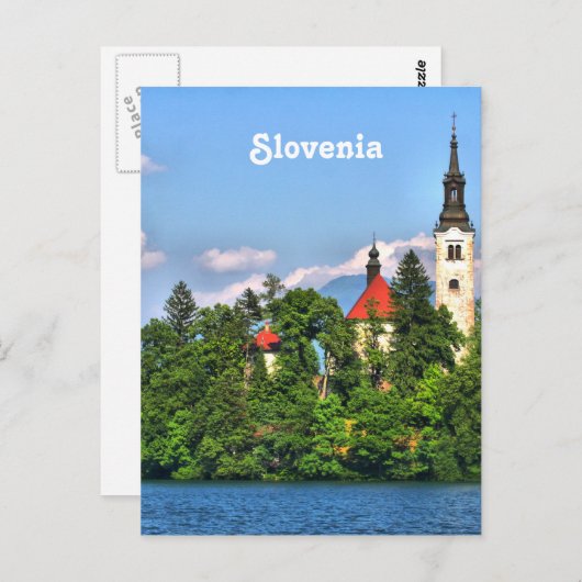 Carte Postale Slovénie (Devant / Derrière)