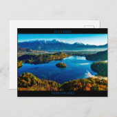 Carte Postale Slovénie - Lac Léman (Devant / Derrière)