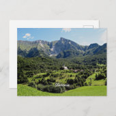 Carte Postale Slovénie photo paysage (Devant / Derrière)