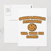 Carte Postale SLP .. Fonctionnera pour les cookies (Devant / Derrière)