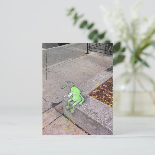 Carte Postale sluggo (Debout devant)