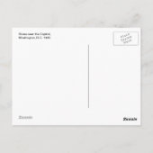 Carte Postale Slums près du Capitole, Washington, D.C. 1935 Vint (Dos)