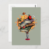 Carte Postale Smart de livre (Devant / Derrière)