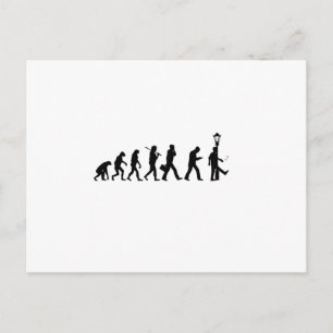 Carte Postale Smartphone Evolution - Motif drôle
