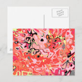 Carte Postale Smash Smash laide stupide Abstrait (Devant / Derrière)