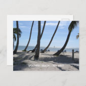 Carte Postale Smathers Beach, Key West, Floride (Devant / Derrière)